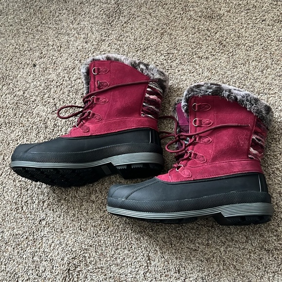 Propét Lumi Tall Lace Waterproof winter boot, size 10 Wide. - Picture 7 of 13